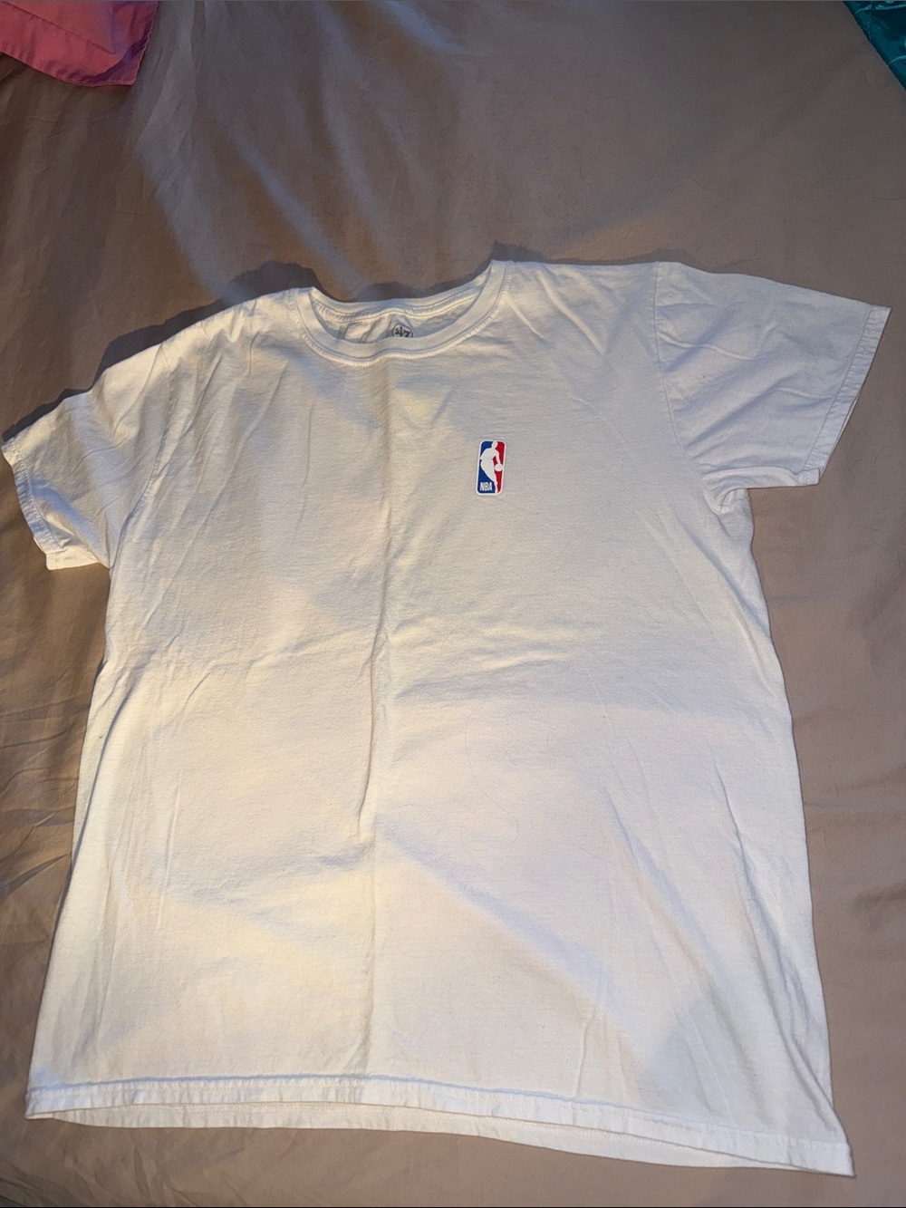 47 White T-Shirt with NBA Logo
